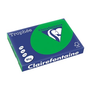 Afbeelding van Clairefontaine papier | biljartgroen | A3 | 80 gr. | 500 vel