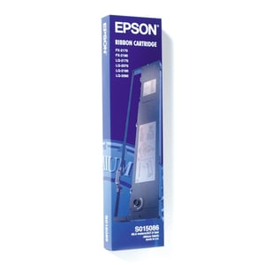 Afbeelding van Epson S015086 inktlint zwart (origineel)