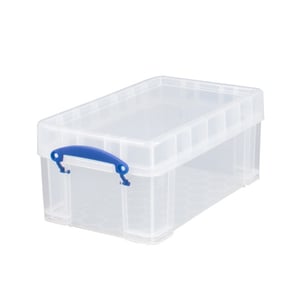 Afbeelding van Really Useful Box opbergdoos | polypropyleen | transparant | 24 liter