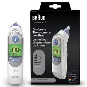 Afbeelding van Braun Thermoscan 7 IRT 6520 Thermometer | wit