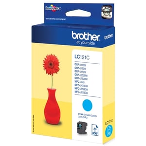 Afbeelding van Brother LC-121C inktcartridge cyaan (origineel)