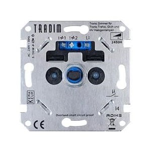 Afbeelding van Tradim LED-tronic dimmer 2480H | 5-150W | fase afsnijding