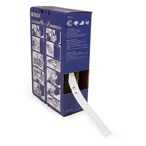 Afbeelding van Brady BM-10x75-7643-WT polyurethaan tags wit | 10 mm x 75 mm (origineel)