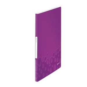Afbeelding van Leitz 4631 WOW showalbum | A4 | paars metallic | 20 insteekhoezen