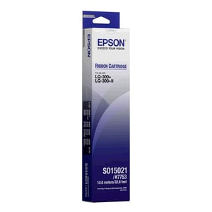 Afbeelding van Epson S015021 inktlint zwart (origineel)