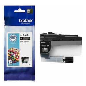 Afbeelding van Brother LC-424BK inktcartridge zwart (origineel)