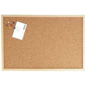 Afbeelding van Maul 2704070 prikbord | houten frame | kurk