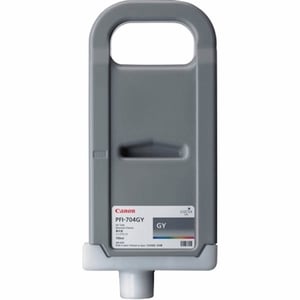 Afbeelding van Canon PFI-704GY inktcartridge grijs (origineel)