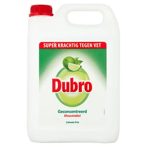 Afbeelding van Dubro Geconcentreerd Afwasmiddel Original | Limoen Fris | 5 liter