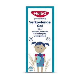 Afbeelding van HeltiQ verkoelende gel bij waterpokken | 100 ml
