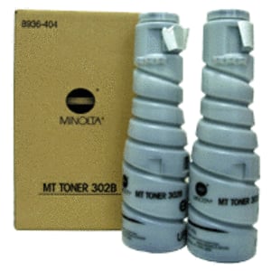 Afbeelding van Konica Minolta MT 302B (8936-404) toner cartridge zwart 2 stuks (origineel)