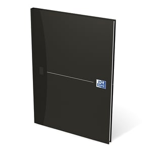 Afbeelding van Oxford 100420042 Smart Black gebonden boek | A4 | blanco papier | zwart | 96 vel