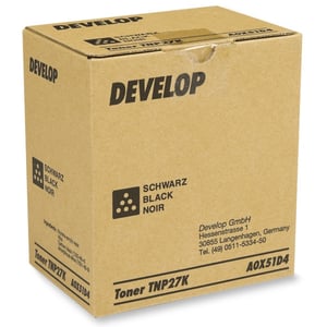 Afbeelding van Develop TNP-27K (A0X51D4) toner cartridge zwart (origineel)