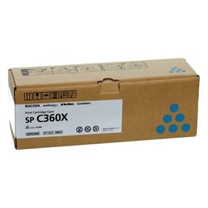 Afbeelding van Ricoh 408251 toner cartridge cyaan extra hoge capaciteit (origineel)