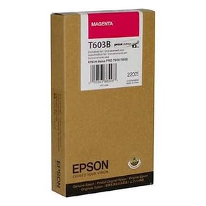 Afbeelding van Epson T603B inktcartridge magenta hoge capaciteit (origineel)