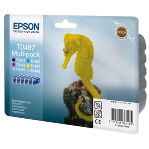 Afbeelding van Epson T0487 BK/C/M/Y/LC/LM serie (origineel)