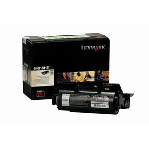 Afbeelding van Lexmark 64016HE toner cartridge zwart hoge capaciteit (origineel)