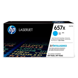 Afbeelding van HP CF471X nr. 657X toner cartridge cyaan hoge capaciteit (origineel)