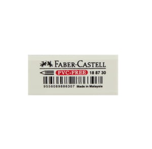 Afbeelding van Faber-Castell gum | potlood | PVC vrij