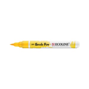 Afbeelding van Talens EcoLine brushpen | lichtgeel