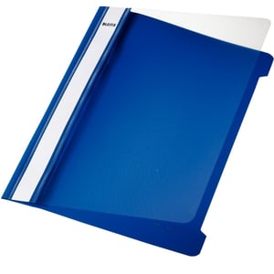 Afbeelding van Leitz 4197 snelhechter | A5 | pvc | blauw | tot 250 vel | 25 stuks