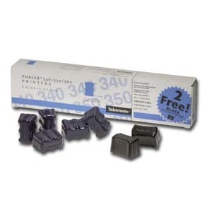 Afbeelding van Xerox 016175900 colorstix cyaan 5 stuks / colorstix zwart 2 stuks (origineel)