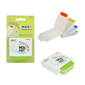 Afbeelding van Stick'n bladwijzers | gelinieerd | 70,2 x 70,2 mm | assorti | 100 vel