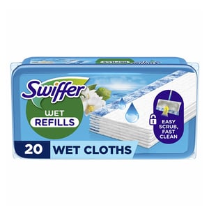 Afbeelding van Swiffer Morning Fresh Vloerdoekjes nat | 20 stuks