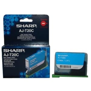 Afbeelding van Sharp AJ-T20C inktcartridge cyaan (origineel)