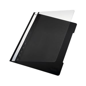 Afbeelding van Leitz 4191 snelhechter | A4 | pvc | zwart | 25 stuks