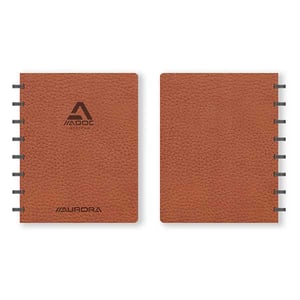 Afbeelding van Aurora 3055.301 Adoc Business schrift | A5 | bruin | geruit | 72 vel