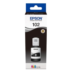 Afbeelding van Epson 102 inktfles zwart (origineel)