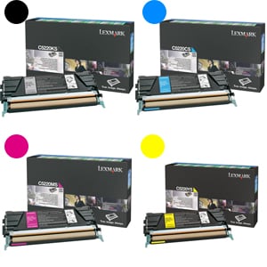 Afbeelding van Lexmark bundel C5220serie (bl+ c+ m+ y)