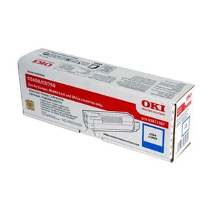 Afbeelding van OKI 43872307 toner cartridge cyaan (origineel)