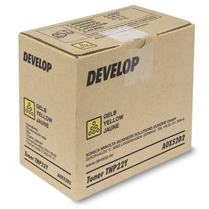 Afbeelding van Develop TNP-22Y (A0X52D2) toner cartridge geel (origineel)