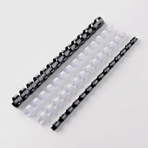 Afbeelding van GBC 4400 CombBind bindrug | A5 | pvc | zwart | tot 45 vel | 100 stuks