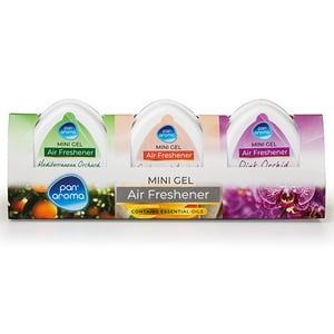 Afbeelding van Pan Aroma Mini Gel Luchtverfrisserset | 3 stuks