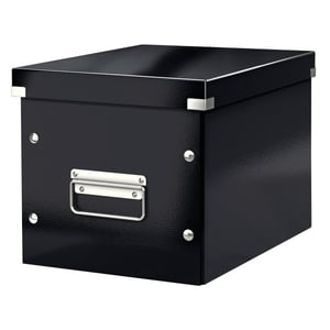 Afbeelding van Leitz 6109 cube opbergdoos | zwart | medium