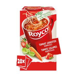 Afbeelding van Royco Classic tomaat groenten vermicelli | 20 stuks