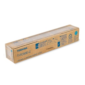 Afbeelding van Toshiba T-FC50EC toner cartridge cyaan (origineel)