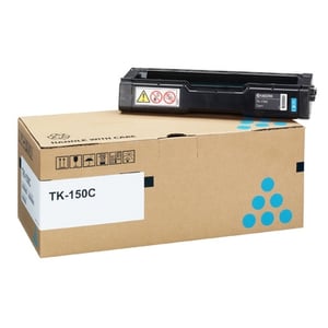 Afbeelding van Kyocera TK-150C toner cartridge cyaan (origineel)