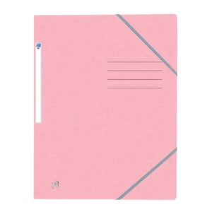 Afbeelding van Oxford 400116353 Top File+ elastomap | A4 | karton | pastelroze | tot 200 vel