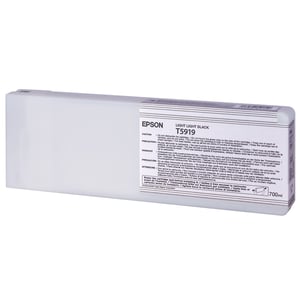 Afbeelding van Epson T5919 inktcartridge licht licht zwart (origineel)