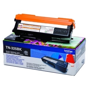 Afbeelding van Brother TN-325BK toner cartridge zwart hoge capaciteit (origineel)