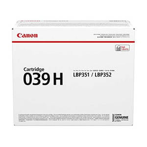 Afbeelding van Canon 039 H toner cartridge zwart hoge capaciteit (origineel)