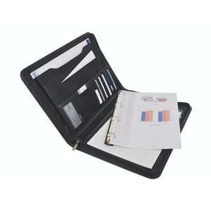 Afbeelding van Desq schrijfmap met 4-ringsmechaniek | A4 | zwart