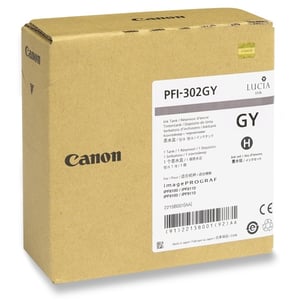 Afbeelding van Canon PFI-302GY inktcartridge grijs (origineel)