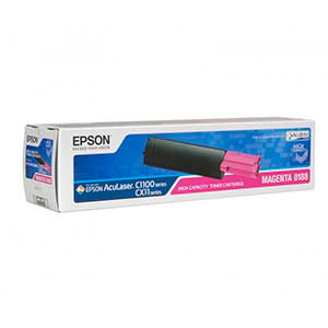 Afbeelding van Epson S050188 toner cartridge magenta hoge capaciteit (origineel)
