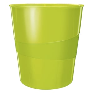 Afbeelding van Leitz 5278 WOW papiermand | polystyreen | metallic groen