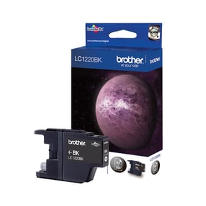 Afbeelding van Brother LC-1220BK inktcartridge zwart (origineel)